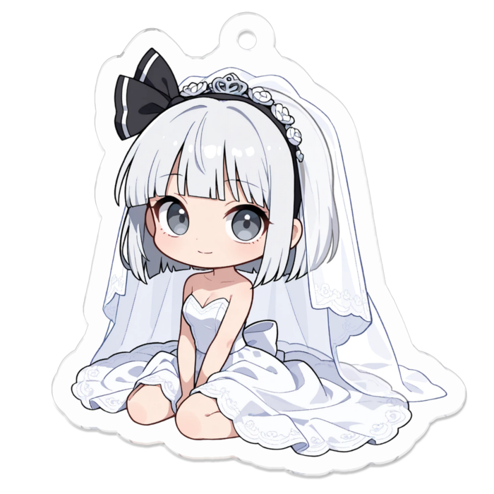 アクリルキーホルダー - 50 x 50 (mm)(キャラのみ)