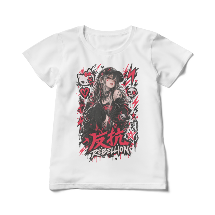 レディースTシャツ - L - 白