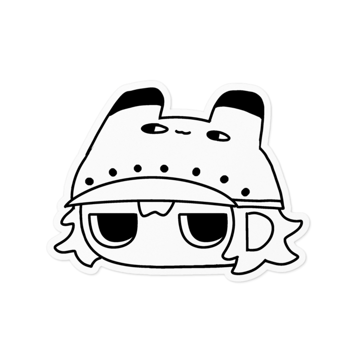 ステッカー - 100 x 100 (mm)