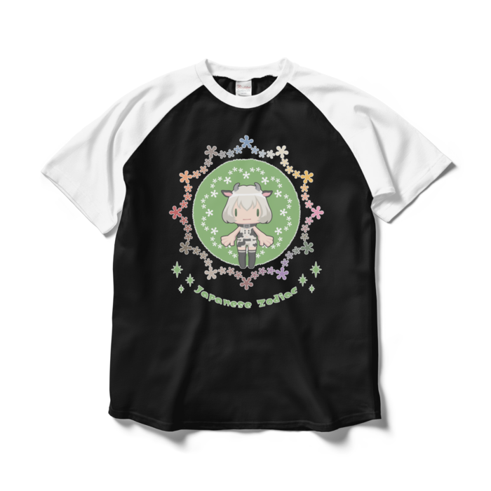 【Ｌ】　ブラック×ホワイト