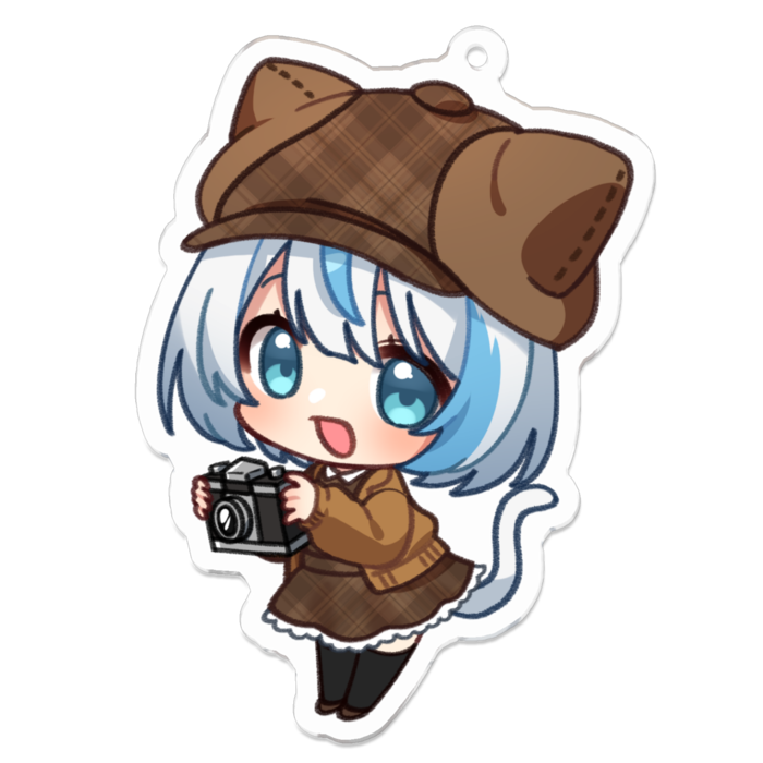 アクリルキーホルダー - 70 x 70 (mm)