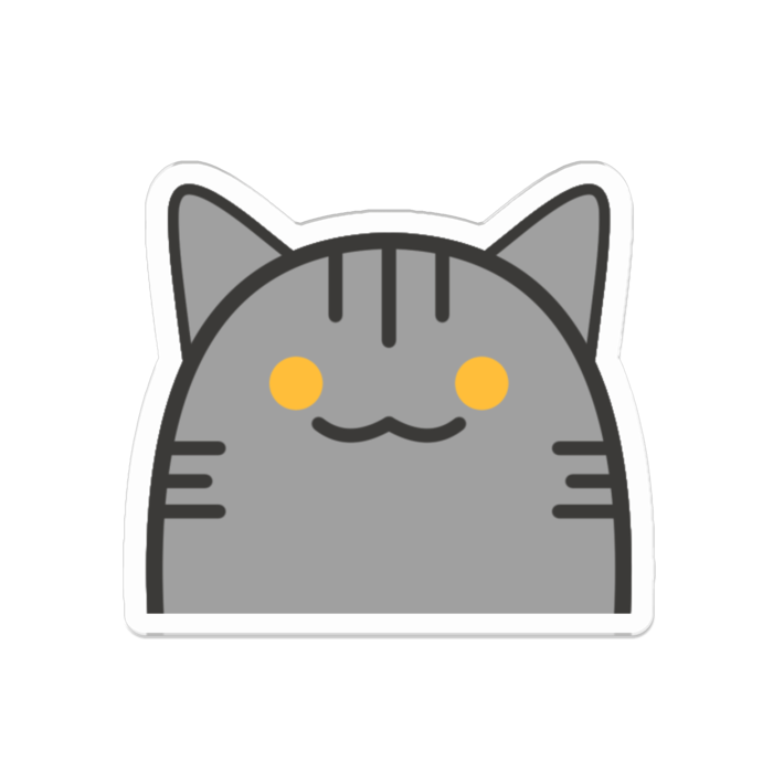 アクリルバッジ - 50 x 50 (mm)