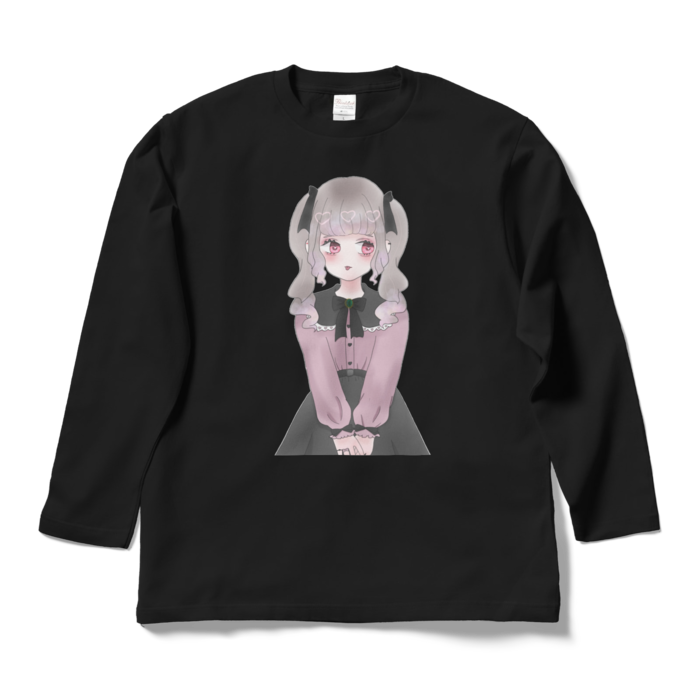 ロングスリーブTシャツ - L - ブラック