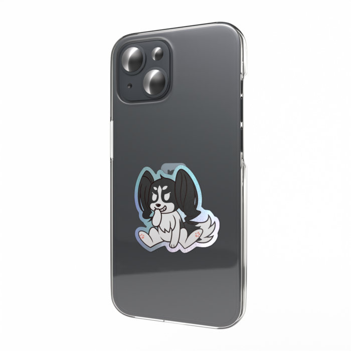 オーロラスマホステッカー - 縦