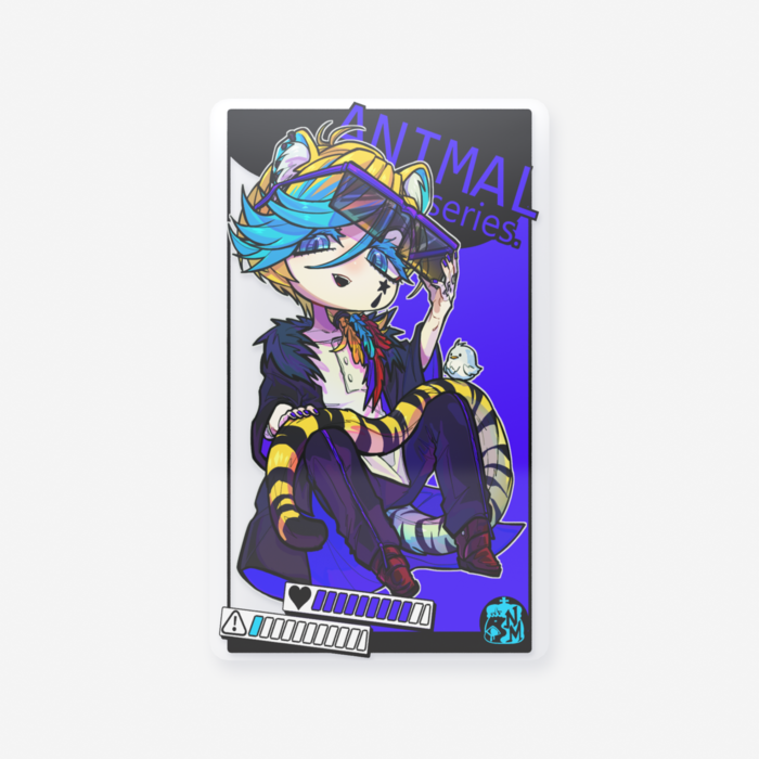 クリアカード - 名刺（55 × 91mm）