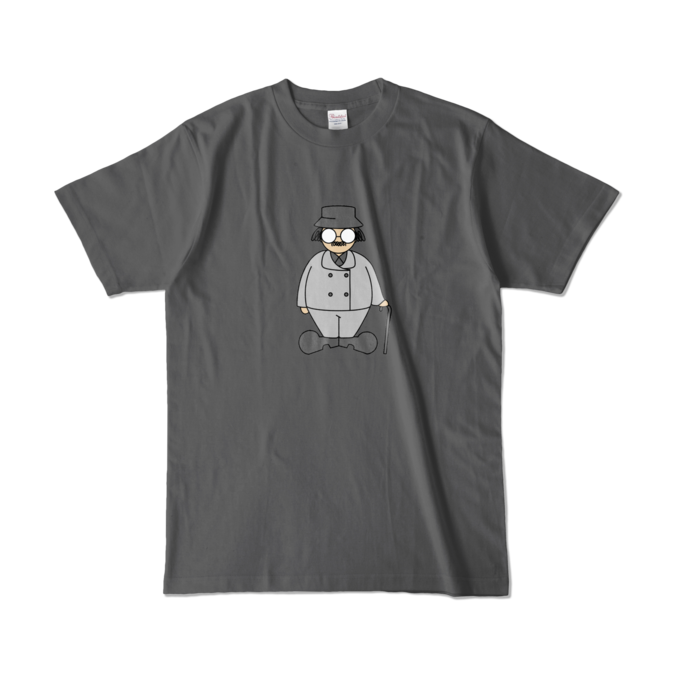 カラーTシャツ - L - チャコール (濃色)
