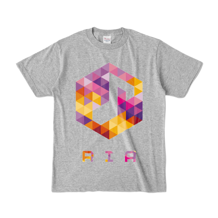 カラーTシャツ - S - 杢グレー (濃色)