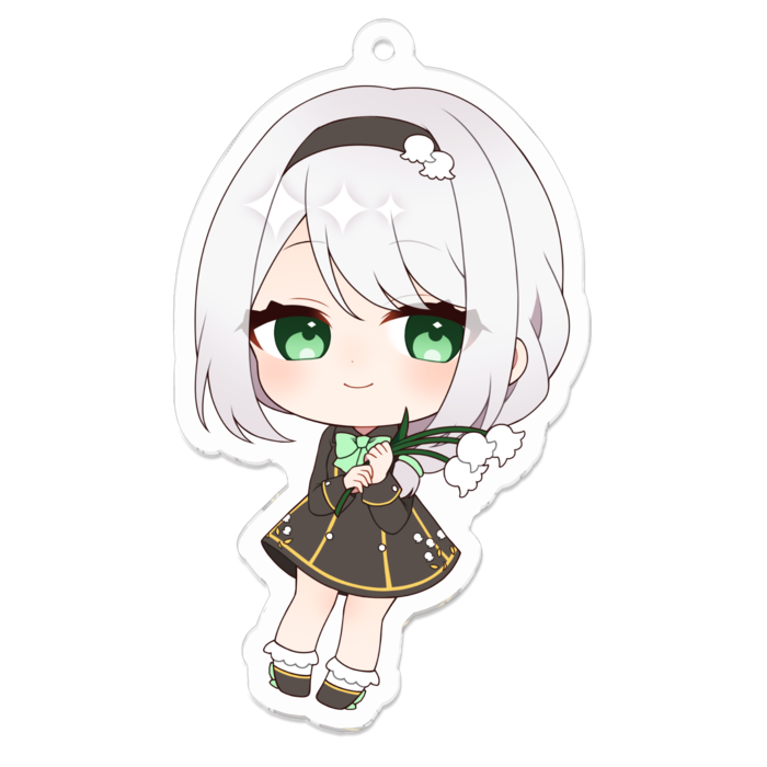 アクリルキーホルダー - 70 x 70 (mm)