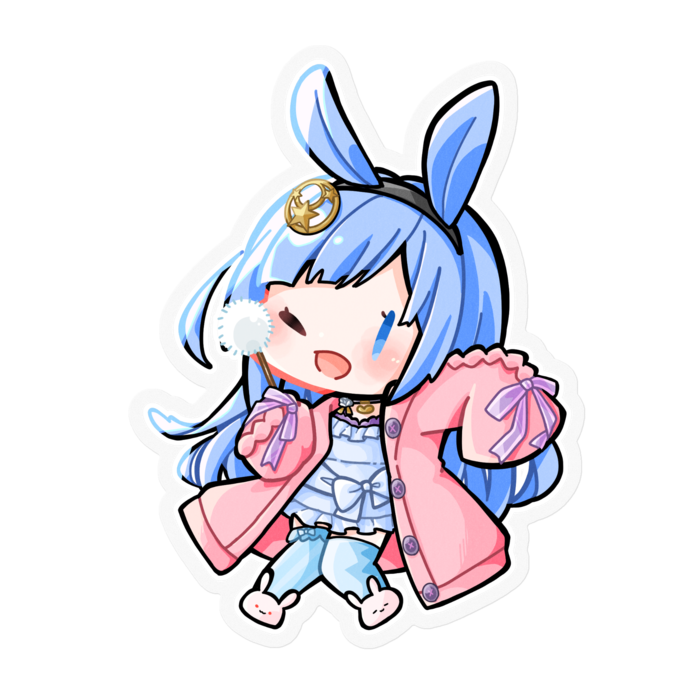 うさぎステッカー 耳かき 小