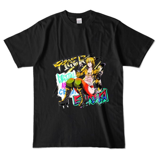 カラーTシャツ - L - ブラック (濃色)