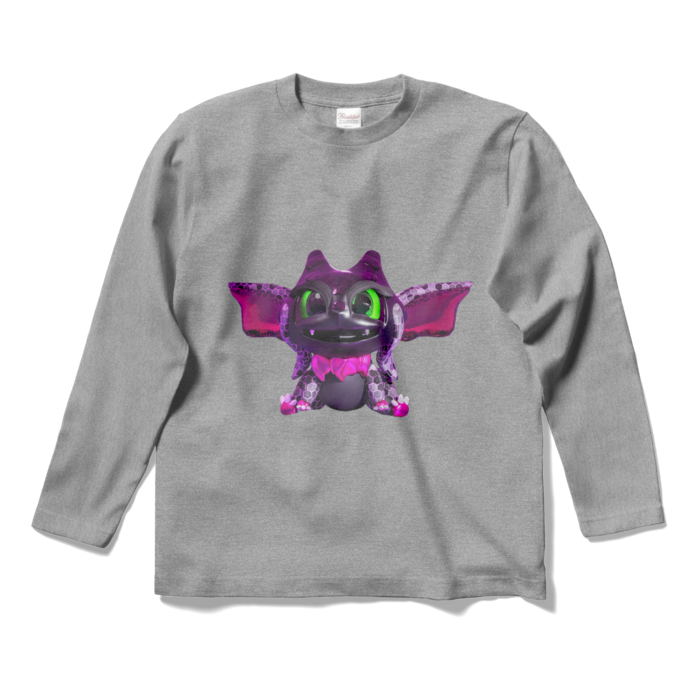 ロングスリーブTシャツ - S - 杢グレー
