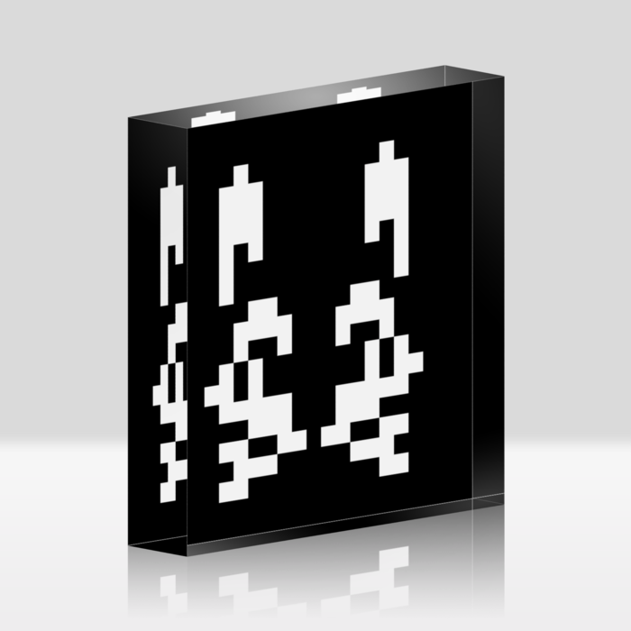 ⬛クロ - 100x100mm