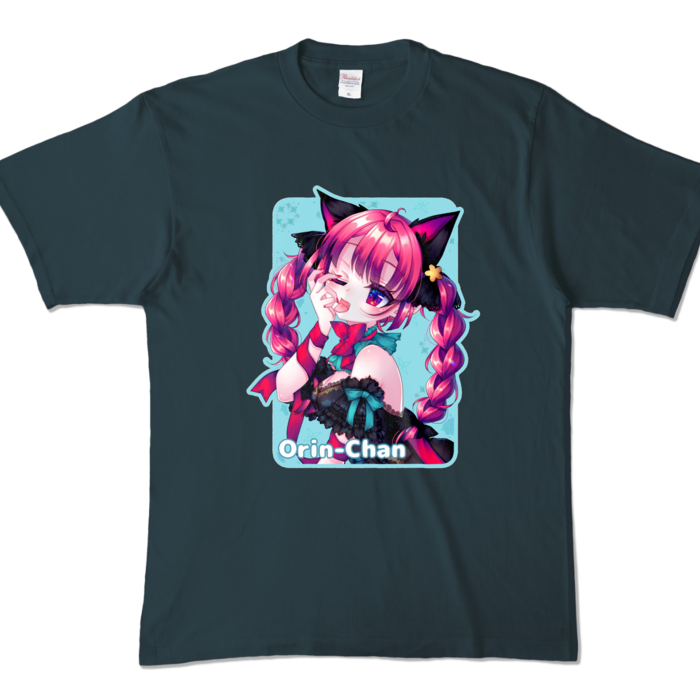 カラーTシャツ - XL - デニム (濃色)