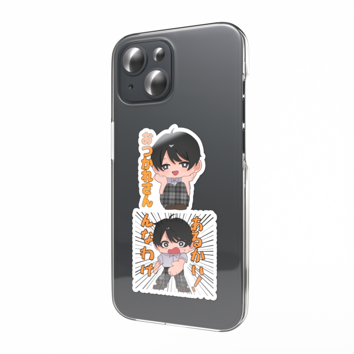 スマホステッカー - W55 × H91mm 以内