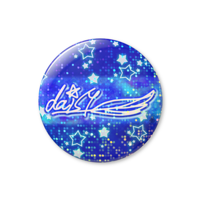 ホログラム缶バッジ - 44mm(カラー1)