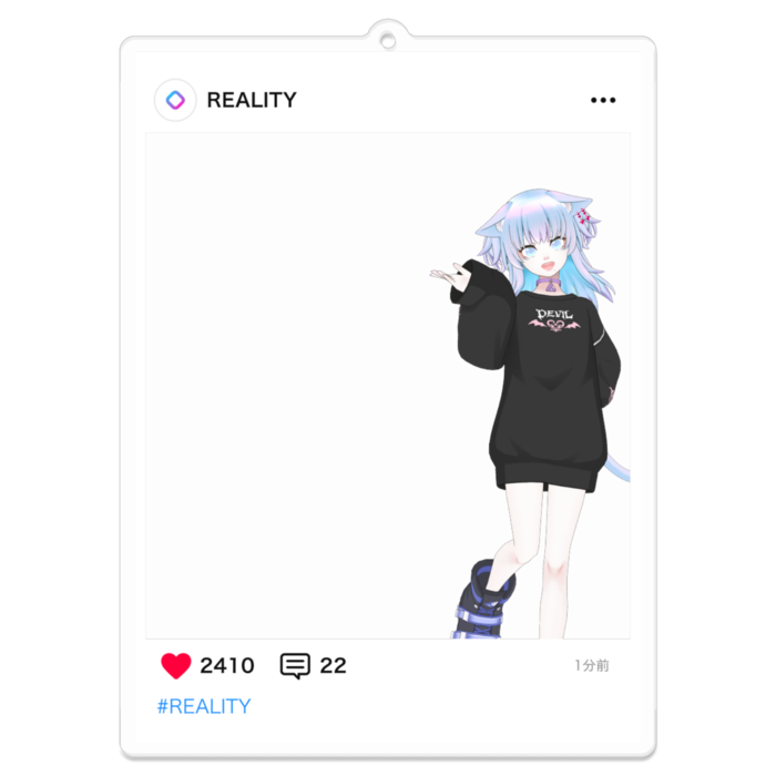 アクリルキーホルダー - 100 x 100 (mm)