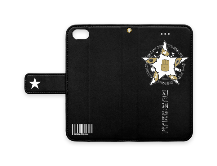手帳型iPhoneケース - iPhone 8 / 7 - ストラップ穴 あり
