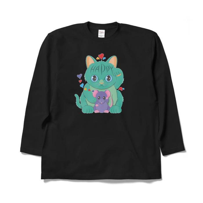 ロングスリーブTシャツ - XL - ブラック