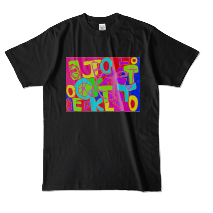 カラーTシャツ - L - ブラック (濃色)