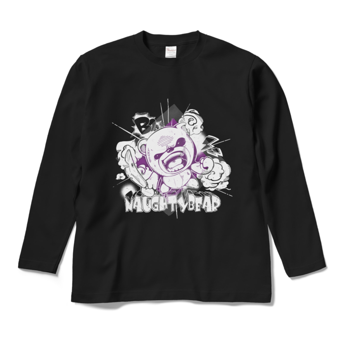 ロングスリーブTシャツ - M - ブラック