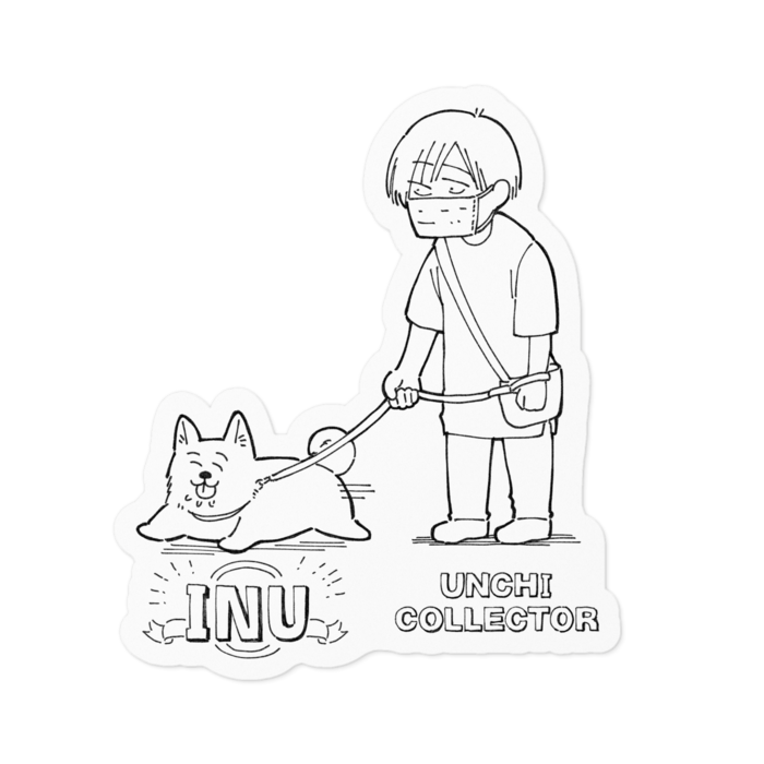 ステッカー - 100 x 100 (mm)