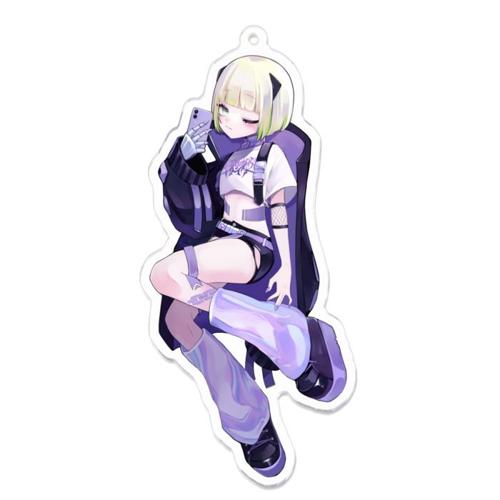 アクリルキーホルダー - 100 x 100 (mm)