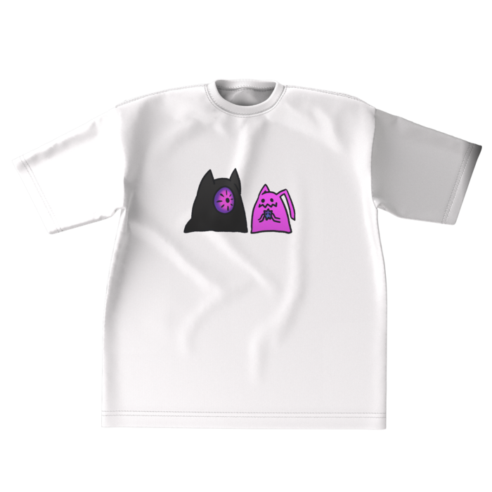 ビッグシルエットTシャツ - XL - 正面