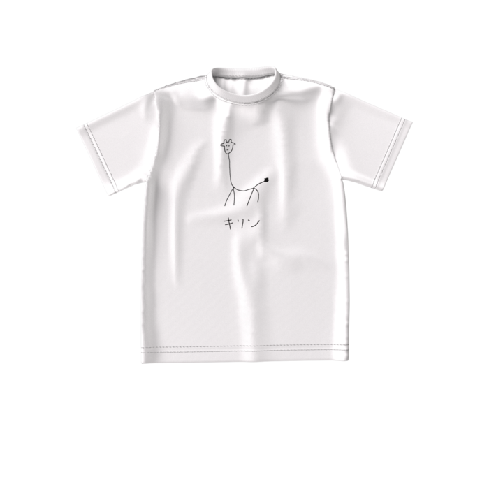ビッグシルエットTシャツ - S - 両面