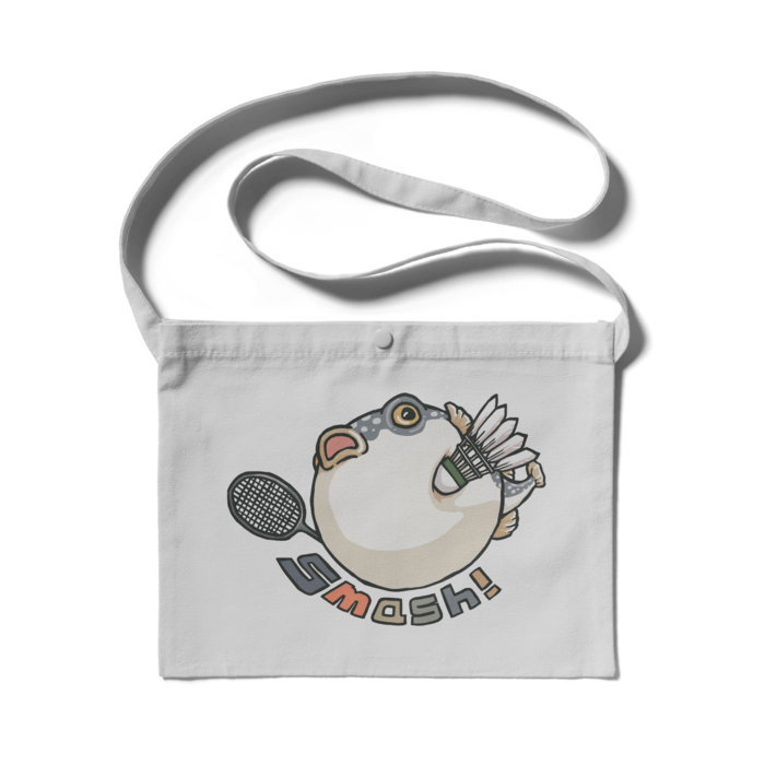 サコッシュ - 300 x 230 (mm)ライトグレー