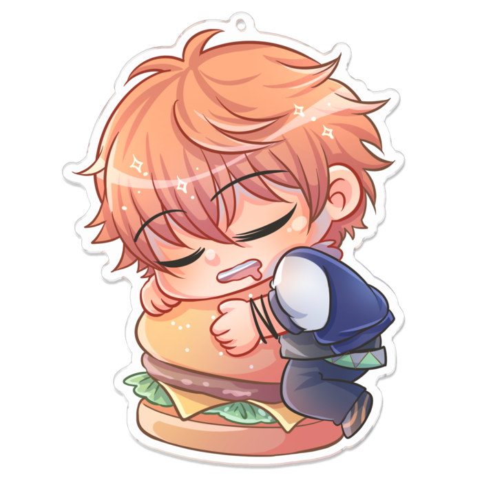 アクリルキーホルダー - 100 x 100 (mm)