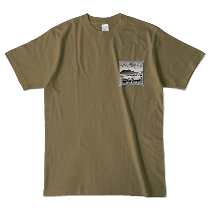 カラーTシャツ - L - オリーブ (濃色)