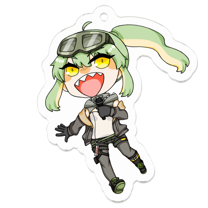 アクリルキーホルダー - 50 x 50 (mm)