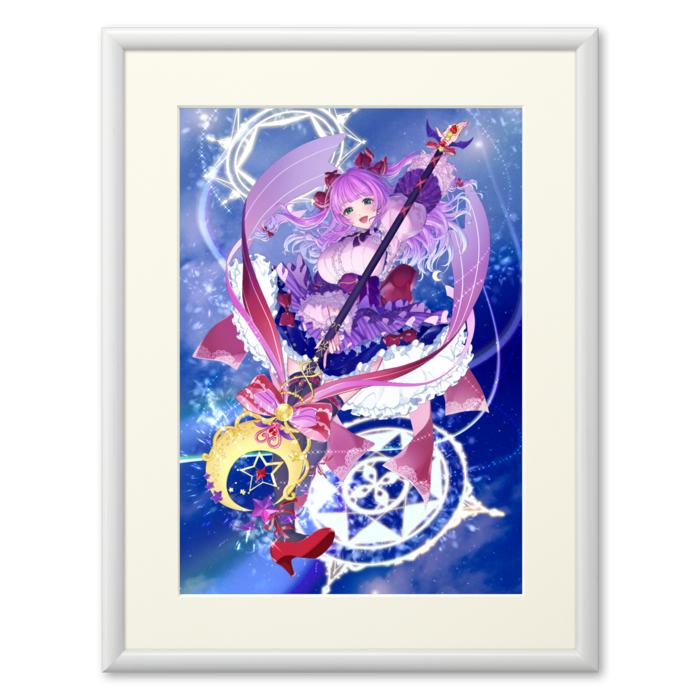 pixivFACTORY製】紫月かなで:複製原画「魔法少女」 - むらさき pixivFACTORY製】紫月かなで:複製原画「魔法少女」 - むらさき