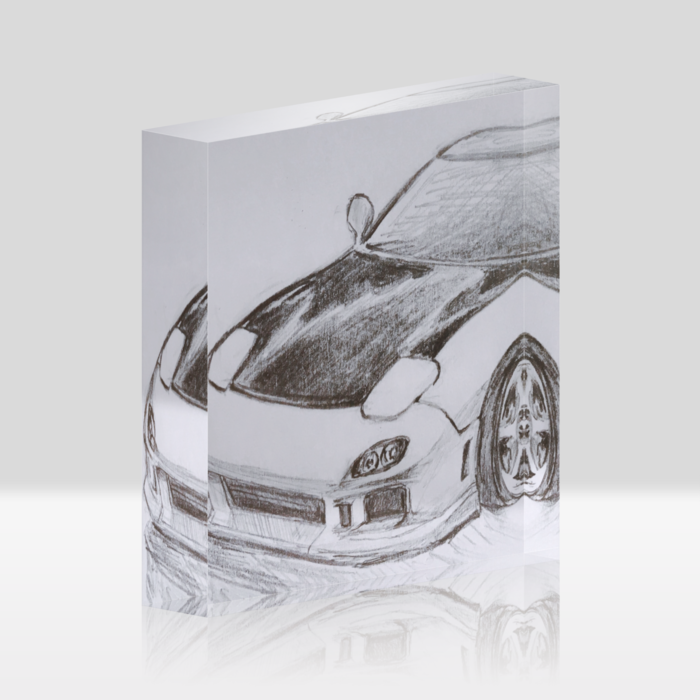 アクリルブロック - 100x100mm