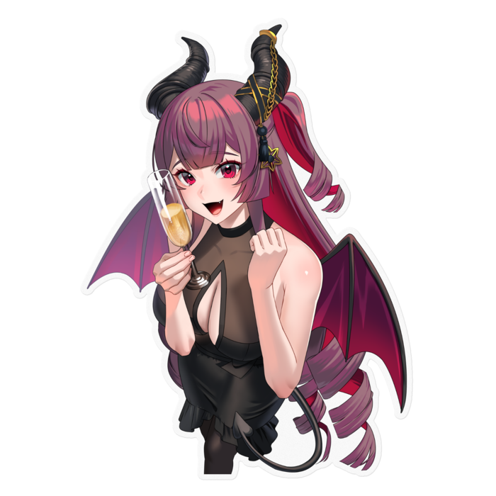 閻魔めろ(160 x 160 mm)