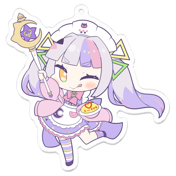 アクリルキーホルダー - 70 x 70 (mm)