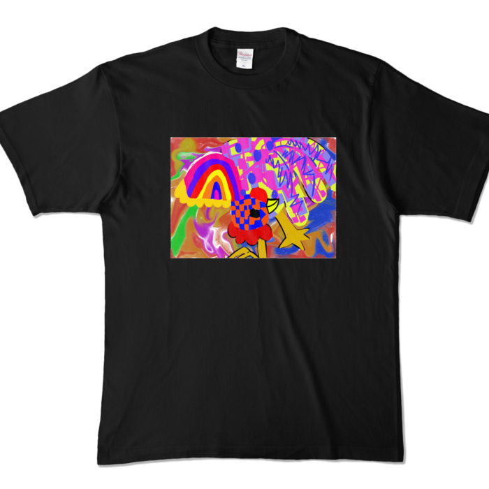 カラーTシャツ - XL - ブラック (濃色)