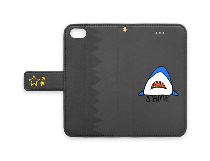 手帳型iPhoneケース - iPhone 8 / 7 - ストラップ穴 あり