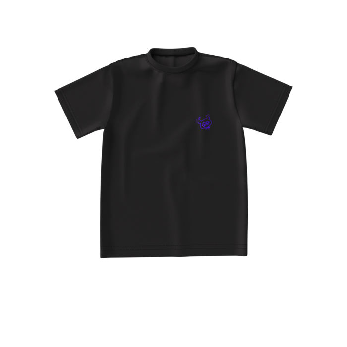 【いとへん】カラーTシャツ - S - ブラック