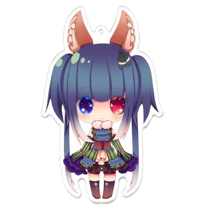 アクリルキーホルダー - 100 x 100 (mm)
