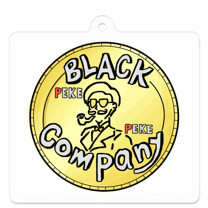 アクリルキーホルダー(コーティング) - 50 x 50 (mm)