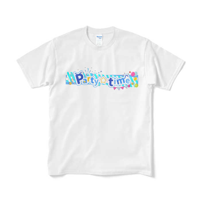 Party☆timeTシャツ（短納期） - M - ホワイト