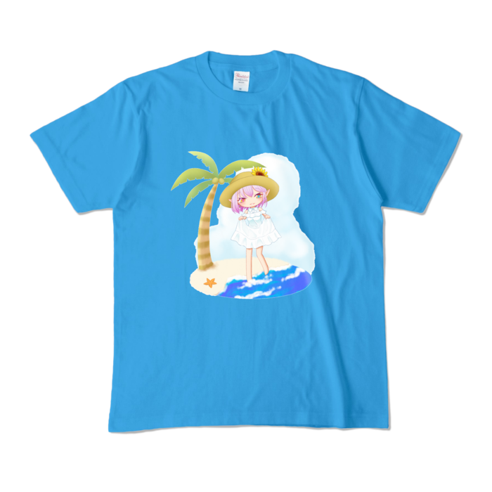 カラーTシャツ - M - ターコイズ (濃色)