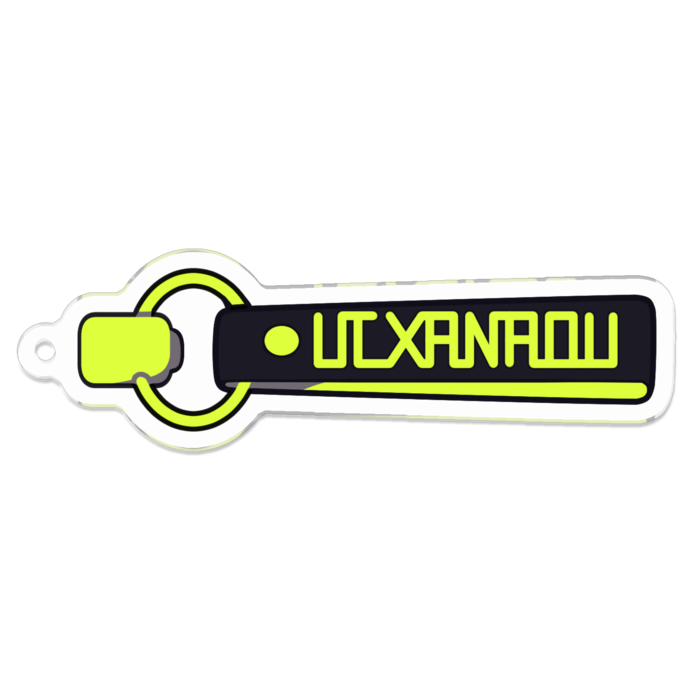 アクリルキーホルダー（コーティング） - 70 x 70 (mm)