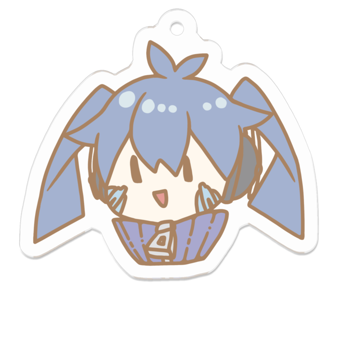 アクリルキーホルダー - 50 x 50 (mm)