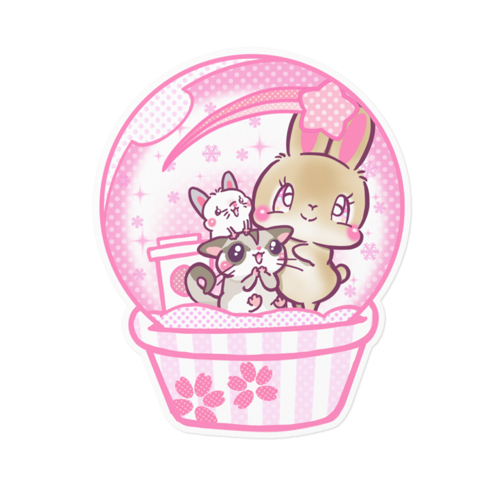 ステッカー - 160 x 160 (mm)