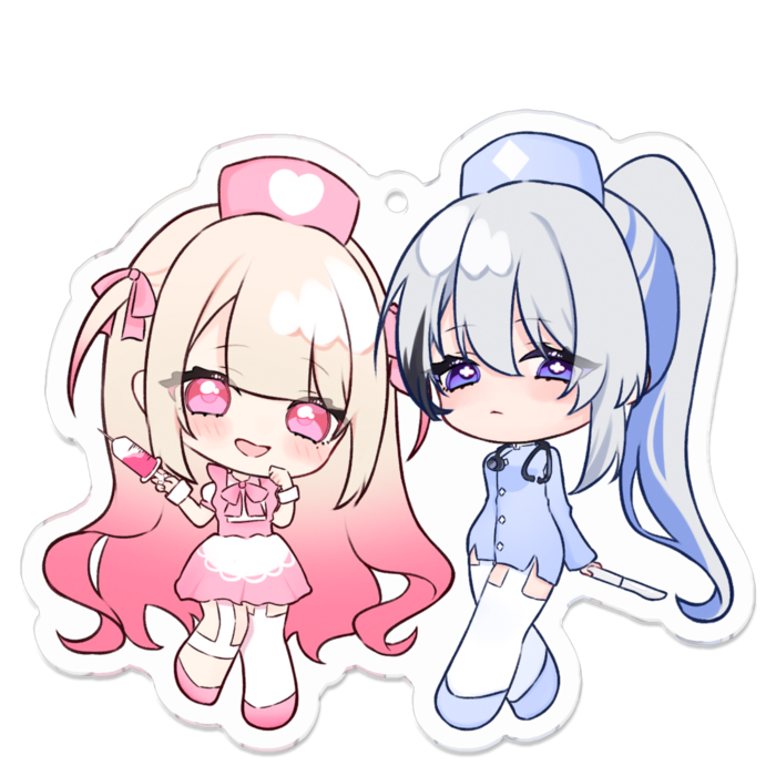 アクリルキーホルダー - 70 x 70 (mm)