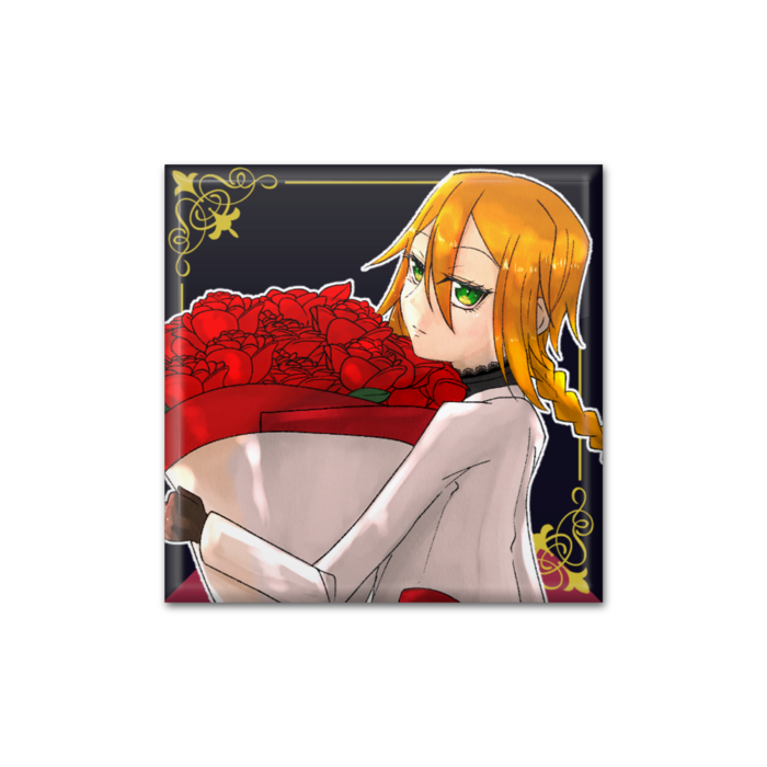 缶バッジ - 四角形40mm