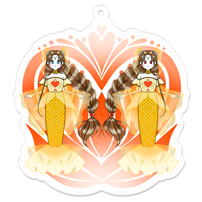 アクリルキーホルダー - 70 x 70 (mm)