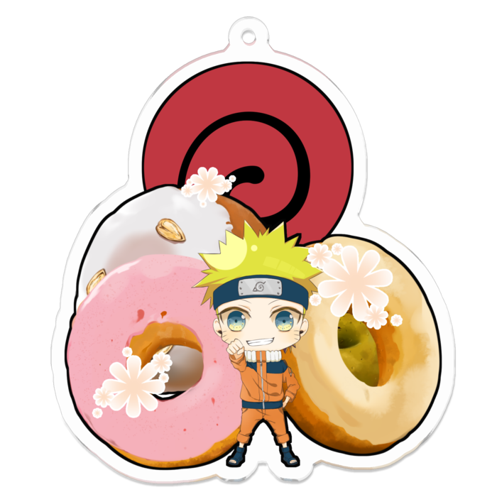 Naruto ナルト ドーナツ おもち堂 Booth